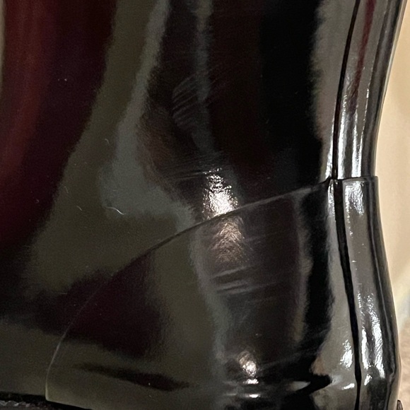Michael Kors Black Rain Boots, size 7 - Picture 7 of 10